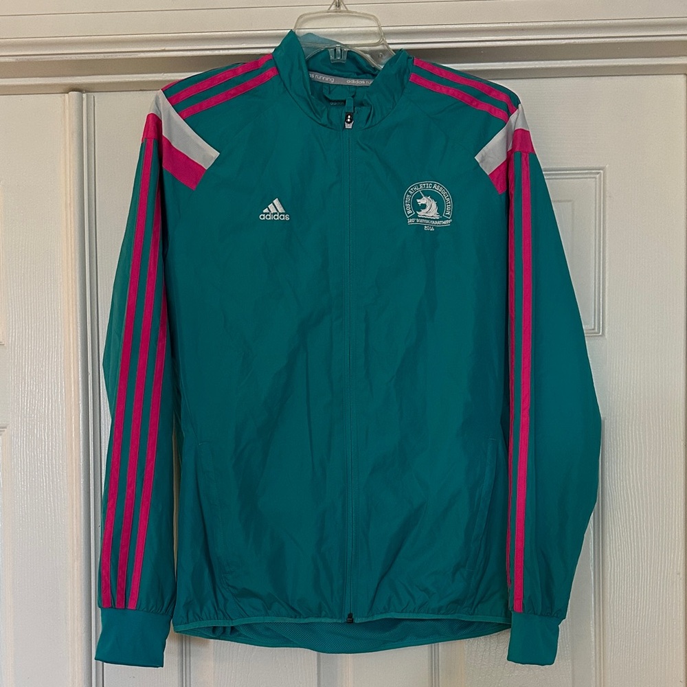Adidas-Boston Athletic Assoc. (BAA) 120th Boston Marathon Jacket 2016 Size L